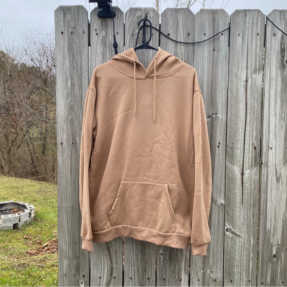 SHEIN‎ Men's Beige Hoodie